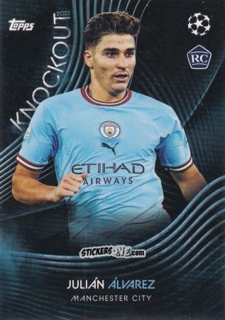Cromo Julián Álvarez - UEFA Champions League Knockout 2022-2023
 n. 13 - Topps