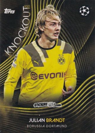 Sticker Julian Brandt - UEFA Champions League Knockout 2022-2023
 n. 14 - Topps