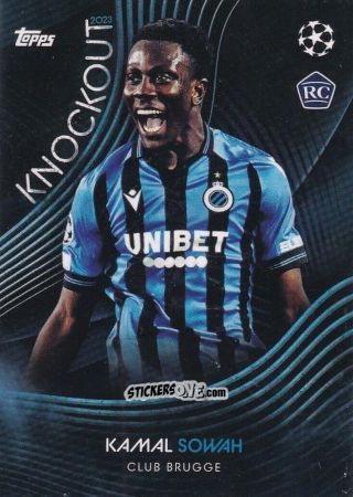 Sticker Kamal Sowah - UEFA Champions League Knockout 2022-2023
 n. 15 - Topps