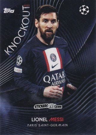 Cromo Lionel Messi - UEFA Champions League Knockout 2022-2023
 n. 19 - Topps