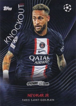 Cromo Neymar Jr - UEFA Champions League Knockout 2022-2023
 n. 23 - Topps
