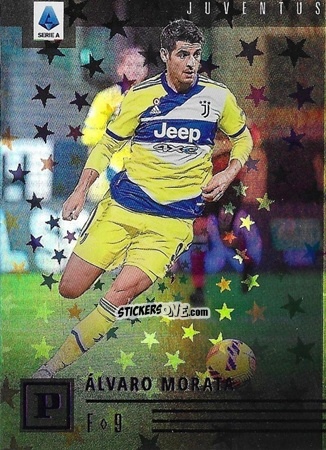 Sticker Alvaro Morata - Chronicles Soccer 2021-2022
 n. SA34 - Panini