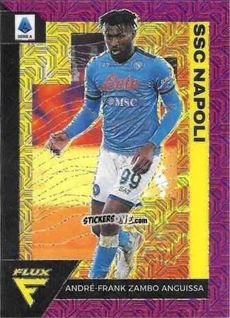 Sticker Andre-Frank Zambo Anguissa - Chronicles Soccer 2021-2022
 n. SA284 - Panini