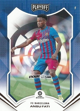Sticker Ansu Fati - Chronicles Soccer 2021-2022
 n. LL68 - Panini