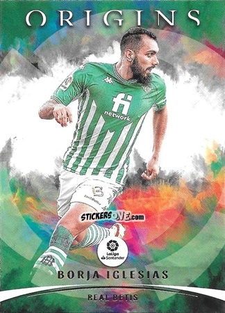 Sticker Borja Iglesias - Chronicles Soccer 2021-2022
 n. LL94 - Panini