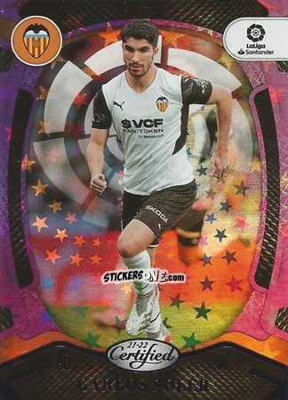 Sticker Carlos Soler - Chronicles Soccer 2021-2022
 n. LL167 - Panini