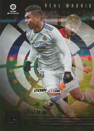Sticker Casemiro - Chronicles Soccer 2021-2022
 n. LL35 - Panini