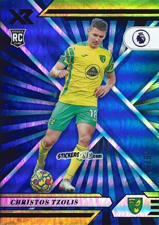 Sticker Christos Tzolis - Chronicles Soccer 2021-2022
 n. PL127 - Panini