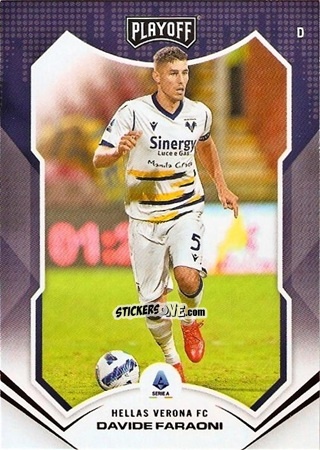 Sticker Davide Faraoni - Chronicles Soccer 2021-2022
 n. SA69 - Panini