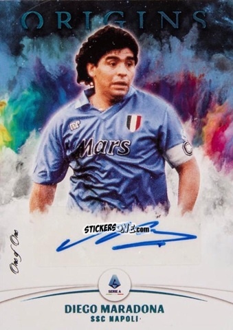 Sticker Diego Maradona - Chronicles Soccer 2021-2022
 n. O-DM - Panini