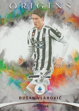 Sticker Dusan Vlahovic - Chronicles Soccer 2021-2022
 n. SA92 - Panini