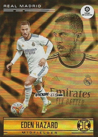 Sticker Eden Hazard - Chronicles Soccer 2021-2022
 n. LL193 - Panini