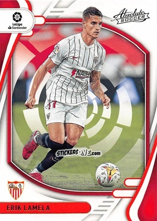 Sticker Erik Lamela - Chronicles Soccer 2021-2022
 n. LL59 - Panini