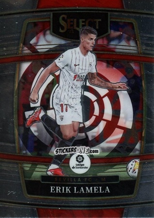 Sticker Erik Lamela - Chronicles Soccer 2021-2022
 n. LL244 - Panini