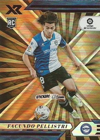 Sticker Facundo Pellistri - Chronicles Soccer 2021-2022
 n. LL109 - Panini