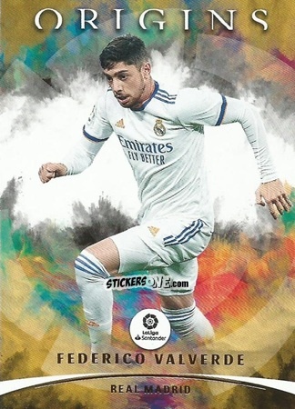 Sticker Federico Valverde - Chronicles Soccer 2021-2022
 n. LL96 - Panini