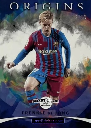 Sticker Frenkie de Jong - Chronicles Soccer 2021-2022
 n. LL85 - Panini