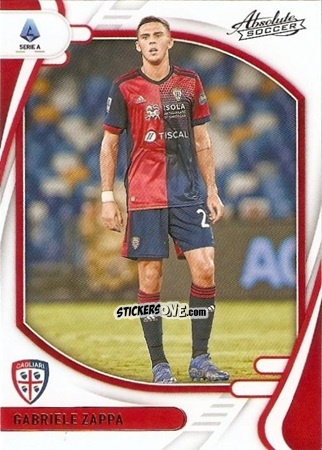 Sticker Gabriele Zappa - Chronicles Soccer 2021-2022
 n. SA45 - Panini