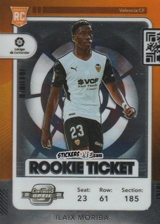 Sticker Ilaix Moriba - Chronicles Soccer 2021-2022
 n. LL298 - Panini
