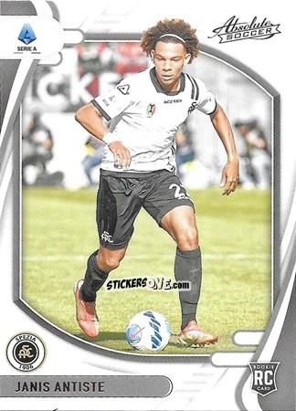 Sticker Janis Antiste - Chronicles Soccer 2021-2022
 n. SA56 - Panini
