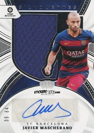 Sticker Javier Mascherano - Chronicles Soccer 2021-2022
 n. S-JM - Panini
