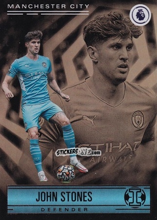 Sticker John Stones - Chronicles Soccer 2021-2022
 n. PL185 - Panini