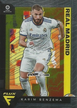 Sticker Karim Benzema - Chronicles Soccer 2021-2022
 n. LL284 - Panini