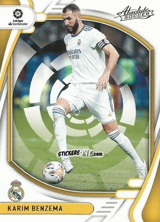 Sticker Karim Benzema - Chronicles Soccer 2021-2022
 n. LL56 - Panini