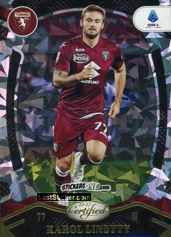 Sticker Karol Linetty - Chronicles Soccer 2021-2022
 n. SA159 - Panini