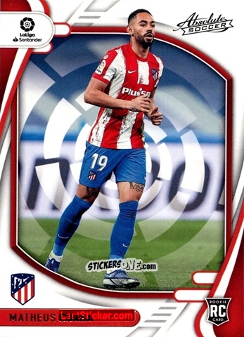 Sticker Matheus Cunha - Chronicles Soccer 2021-2022
 n. LL42 - Panini