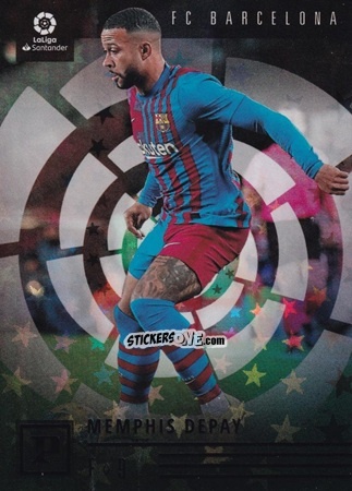 Sticker Memphis Depay - Chronicles Soccer 2021-2022
 n. LL27 - Panini