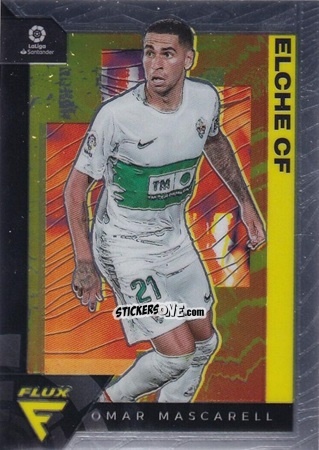 Sticker Omar Mascarell - Chronicles Soccer 2021-2022
 n. LL275 - Panini