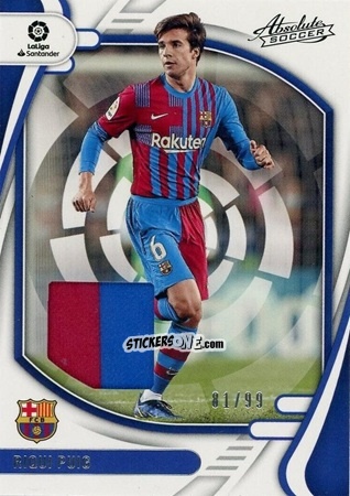 Sticker Riqui Puig - Chronicles Soccer 2021-2022
 n. LL49-m - Panini