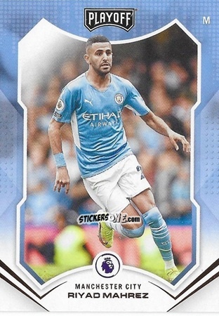 Sticker Riyad Mahrez - Chronicles Soccer 2021-2022
 n. PL72 - Panini