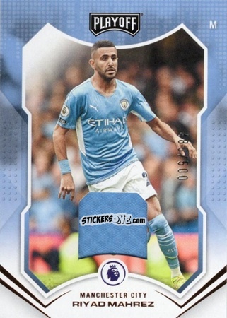 Sticker Riyad Mahrez - Chronicles Soccer 2021-2022
 n. PL72-m - Panini