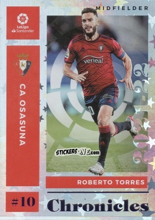 Sticker Roberto Torres - Chronicles Soccer 2021-2022
 n. LL5 - Panini
