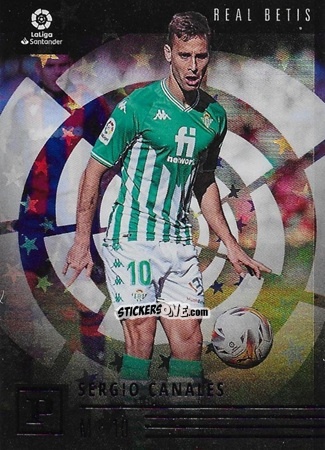 Sticker Sergio Canales - Chronicles Soccer 2021-2022
 n. LL34 - Panini