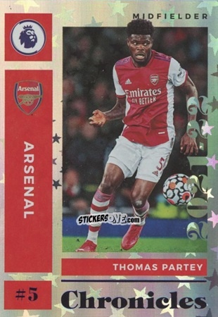 Sticker Thomas Partey - Chronicles Soccer 2021-2022
 n. PL2 - Panini