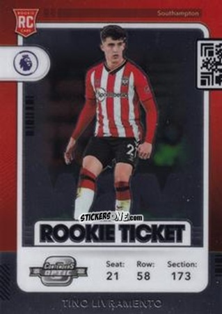 Figurina Tino Livramento - Chronicles Soccer 2021-2022
 n. PL299 - Panini