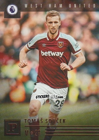 Sticker Tomas Soucek - Chronicles Soccer 2021-2022
 n. PL30 - Panini