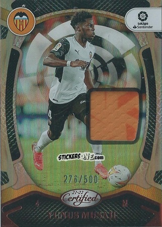 Sticker Yunus Musah - Chronicles Soccer 2021-2022
 n. LL169-m - Panini