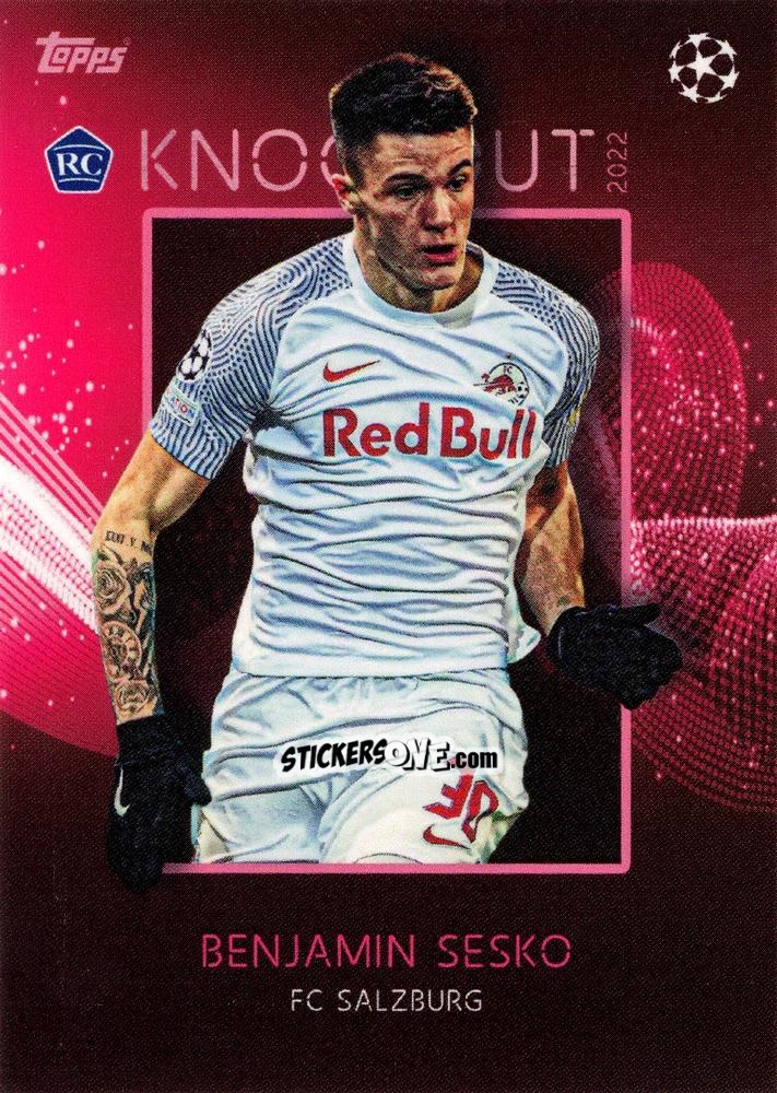Sticker Benjamin Sesko - UEFA Champions League Knockout 2021-2022
 n. 5 - Topps