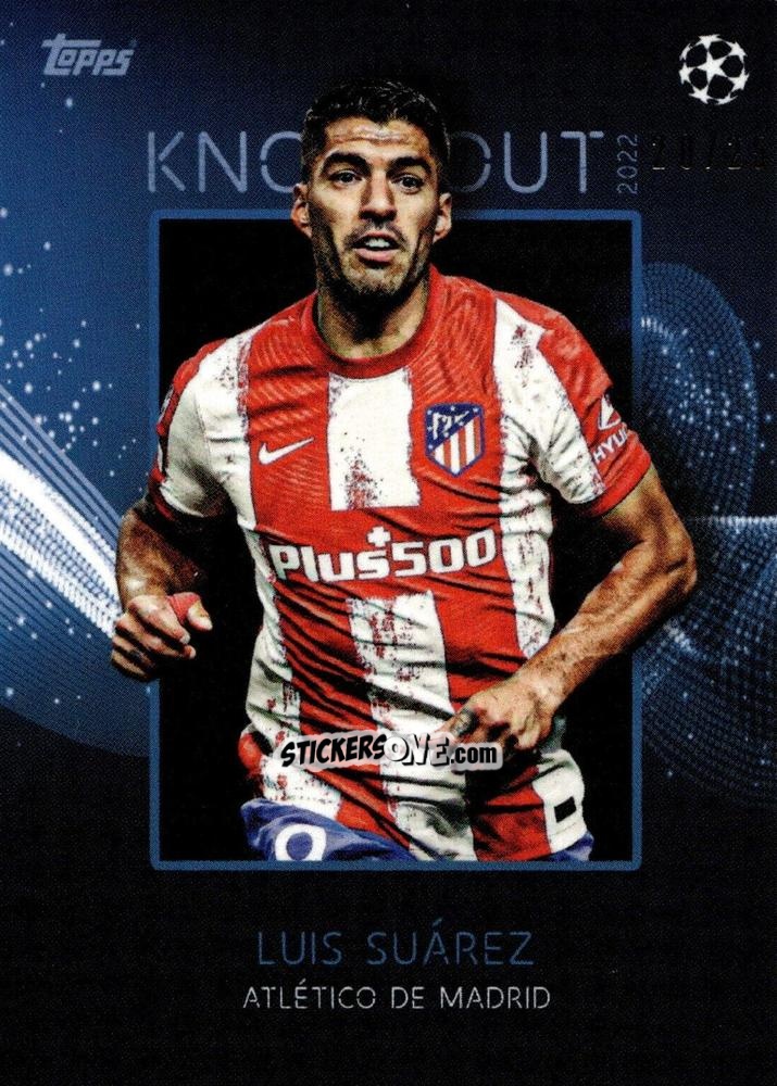 Cromo Luis Suarez - UEFA Champions League Knockout 2021-2022
 n. 25b - Topps