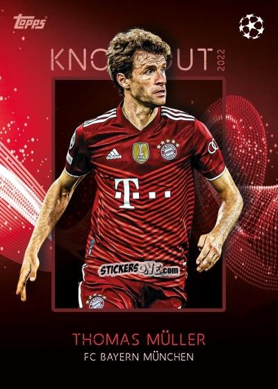 Cromo Thomas Muller - UEFA Champions League Knockout 2021-2022
 n. 44 - Topps