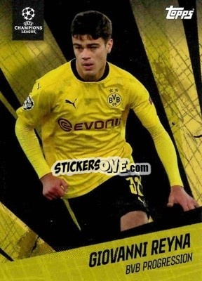 Figurina Giovanni Reyna - American Dream Giovanni Reyna UEFA Champions League 2020-2021
 - Topps