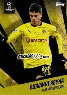 Sticker Giovanni Reyna - American Dream Giovanni Reyna UEFA Champions League 2020-2021
 - Topps