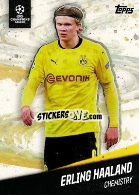Sticker Erling Haaland - American Dream Giovanni Reyna UEFA Champions League 2020-2021
 n. 6 - Topps