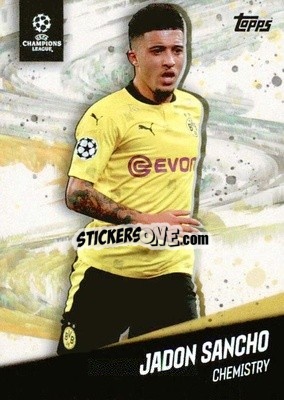 Sticker Jadon Sancho - American Dream Giovanni Reyna UEFA Champions League 2020-2021
 n. 10 - Topps