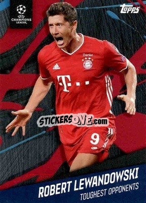 Sticker Robert Lewandowski - American Dream Giovanni Reyna UEFA Champions League 2020-2021
 n. 14 - Topps