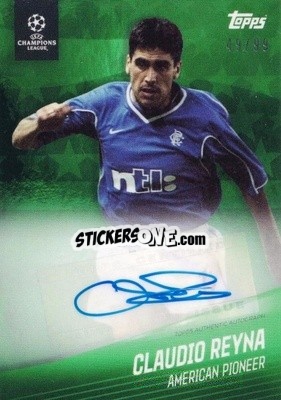 Sticker Claudio Reyna - American Dream Giovanni Reyna UEFA Champions League 2020-2021
 n. A9 - Topps